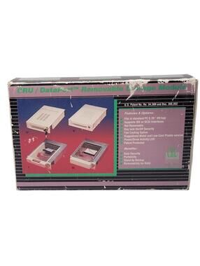 Vintage CRU Dataport SCSI IV Removable Storage Module 5.25" Bay 9060-141-01